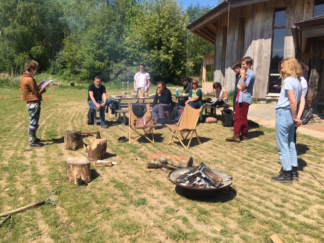 Sjoerd Wagenaar inspireert nieuwe makers Flevolab op Roggebotstaete